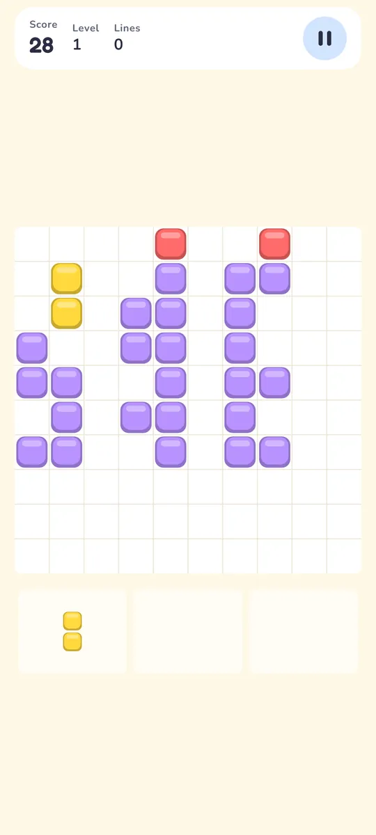 Shapes being played