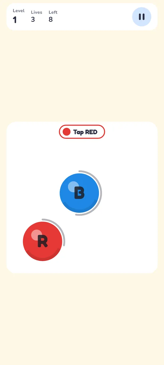 Tap the Target being played